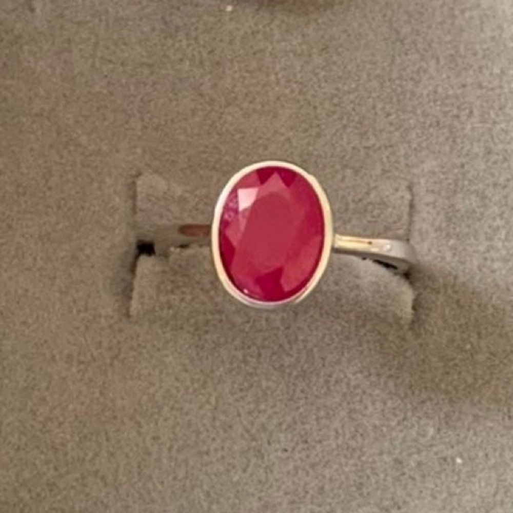 2ct Natural Burma Ruby Ring - image 7
